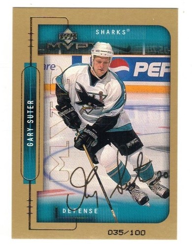 1999 - 00 MVP GOLD SCRIPT #179 GARY SUTER