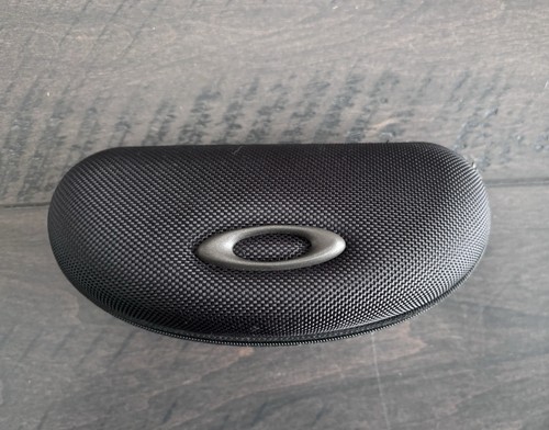 OAKLEY VAULT SONNENBRILLENETUI SCHWARZ NYLON HARTSCHALE REISSVERSCHLUSS