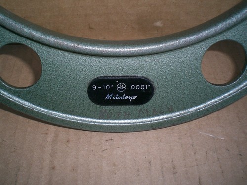Mitutoyo 103-224a Outside Micrometer  9-10" Range  .0001" Graduation - Picture 2 of 17