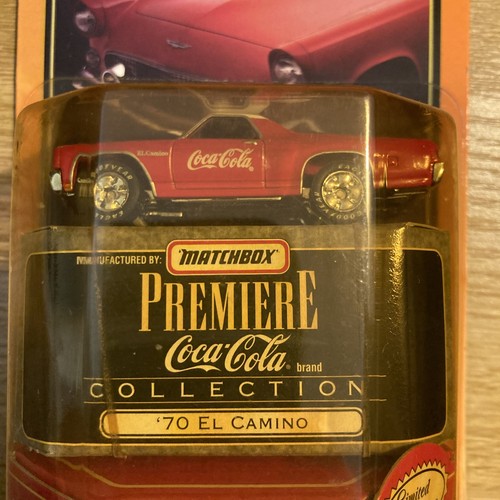 MATCHBOX PREMIERE COLLECTORS 1999 COCA COLA COKE 70 EL CAMINO & 56 FORD PICKUP - Picture 7 of 11