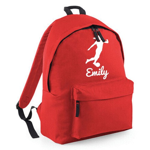 Personalisierter weiblicher Fußballer Rucksack für Kinder, stilvoller Rucksack Ausrüstung Aufbewahrung - Bild 17 von 85