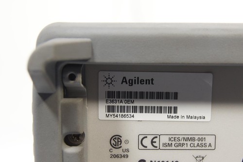 HP / Agilent E3631A Variable DC Power Supply 0 - 6V, 5A / 0-25V, 1A - Picture 3 of 3