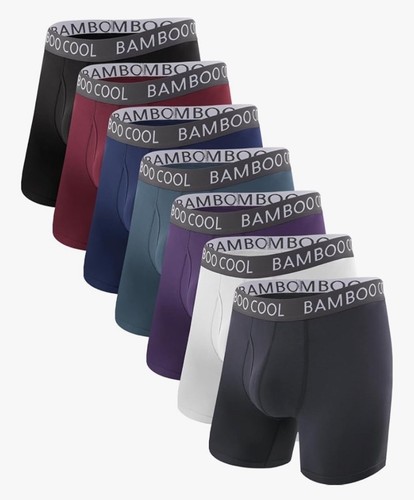 7 Pack BAMBOO COOL Men's 3XL Ult…