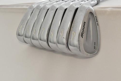 7Pcs MIZUNO MP-60 Forged Iron set 4-5-6-7-8-9-P Stiff Flex DG S200 RH Golf Clubs - Picture 2 of 17