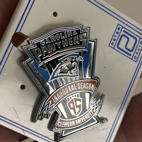 Vintage Carolina Panthers 1995 First Season Sports Pin Rare - Bild 3 von 4