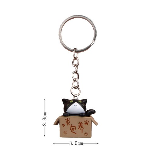 Cartoon Style 3D Cartoon Keychain PVC Lock Keychain Compact Style Easy To Carry - Picture 8 of 16