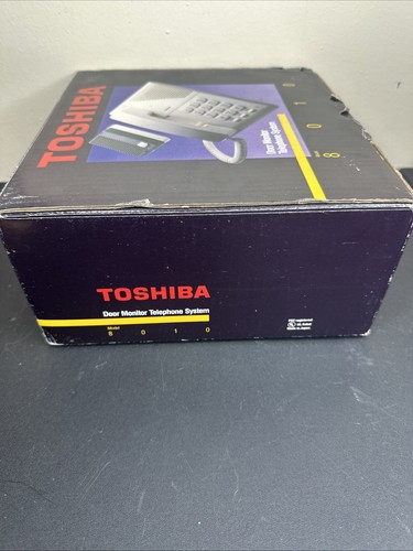 Toshiba Monitor drzwi System telefoniczny Model 8010 Nowy otwarty box Zapieczętowana zawartość - Zdjęcie 4 z 10