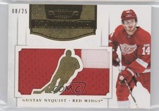 2011 Panini Dominion Mammoth Jerseys Die-Cut Prime 8/25 Gustav Nyquist #15 0i5j