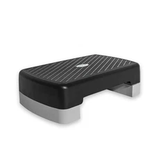Compact Aerobic Step Platform | Exercise Step, Black/Gray, Model: HHBA-TN001BK-2
