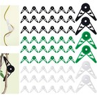 60PCS Garden Plant Training Clips Adjustable 360 Degree Stem Bending Support