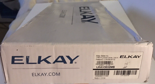 Elkay LKAV3032MB Avado 1,8 GPM Einzelne herunterziehbare Küchen-/Bararmatur - Mattschwarz - Bild 1 von 3