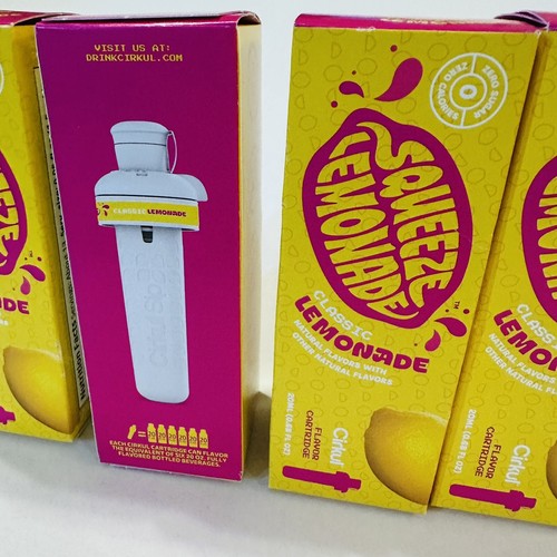 Cirkul Squeeze Cartuccia Aroma Limonata, Mix Bevande Classiche, Confezione da 4 - 12/2025 - Foto 5 di 7