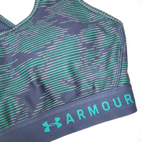 Sujetador deportivo para mujer Under Armour talla M espalda cruz media marca - Imagen 2 de 8