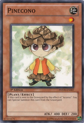 Pinecono PHSW-EN007 Yu-Gi-Oh Card 1st Edition New - Picture 1 of 3