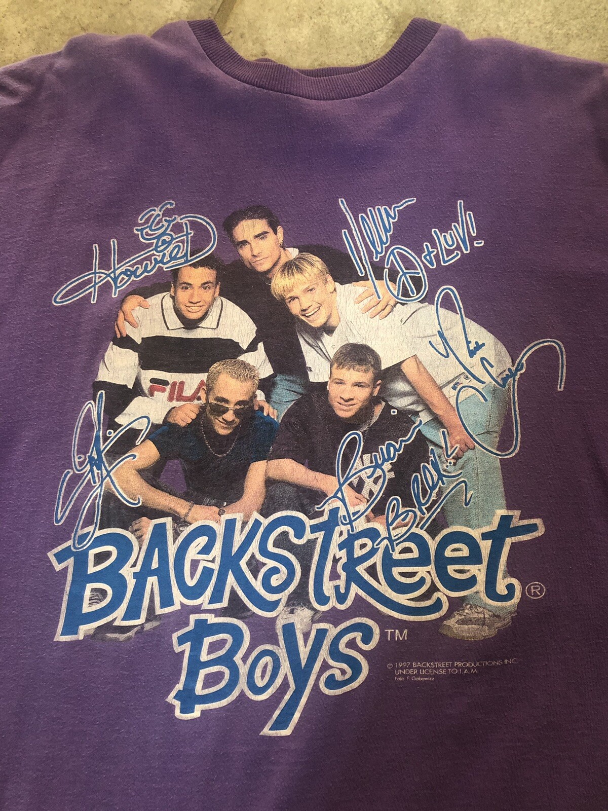 Vintage 1997 Backstreet Boys T-Shirt