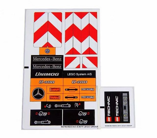 LEGO Technic Sticker Sheets – Choose Your Set | Brand New, Unused Decals - Picture 17 of 18