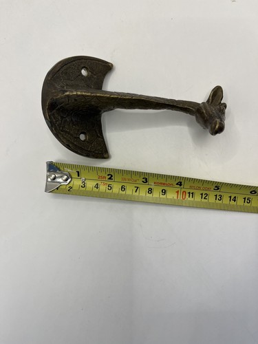 Brass Giraffe Wall Hook SPI San Francisco 5" Children’s / Animal Decor - Picture 7 of 7