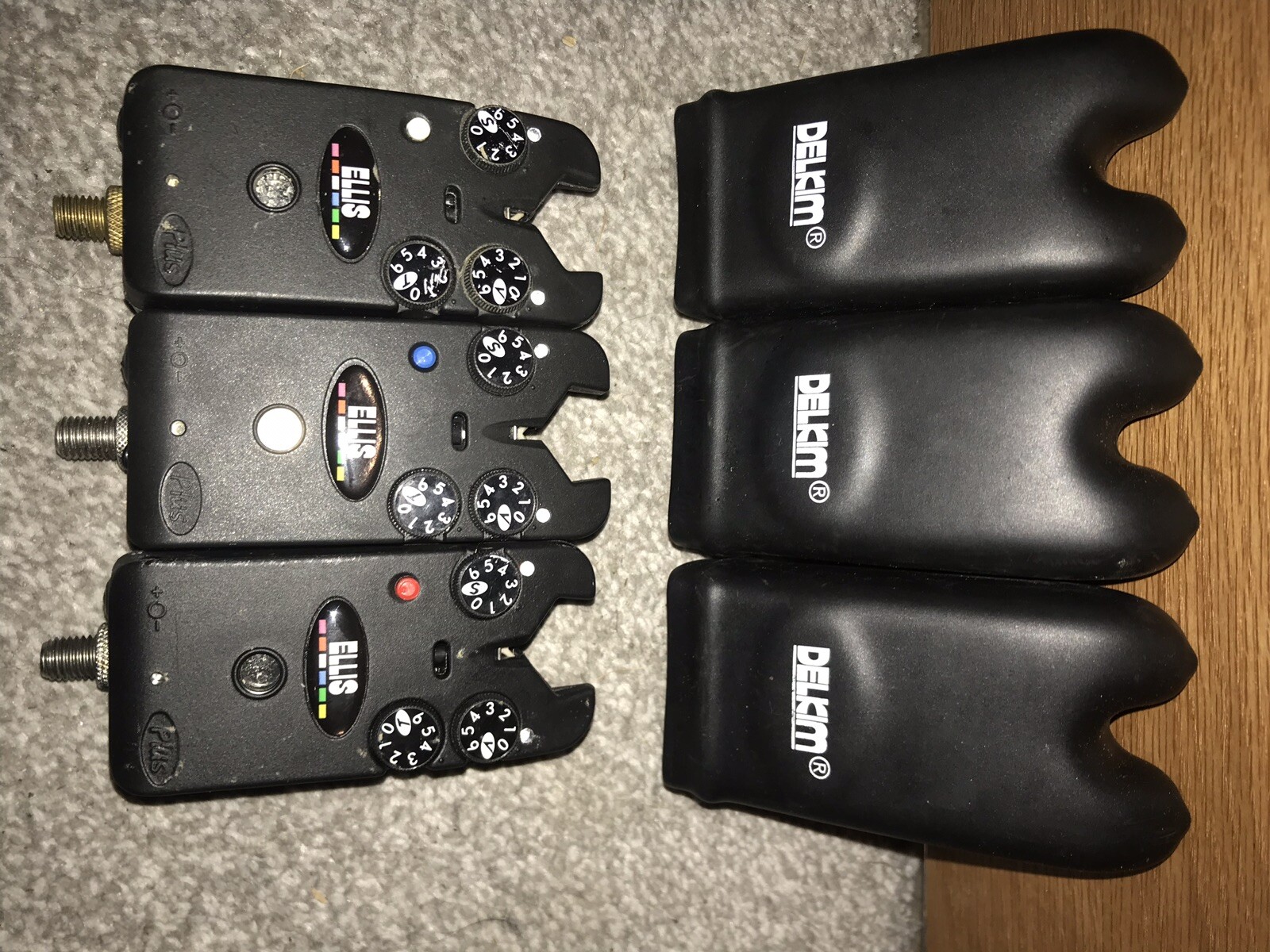 3x Delkim Ev Plus Red White bluee 3x Delkim Ev Plus Red White bluee