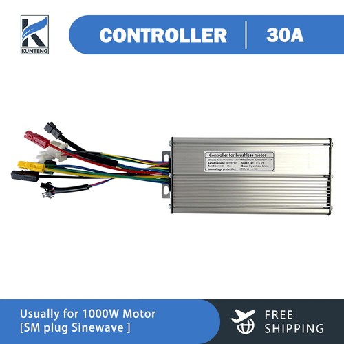 Ebike 36V48V 250W-1000W Sinewave SM/Waterproof Plug Light Function Controller - Picture 14 of 33