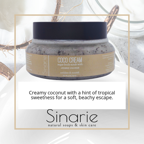 Sinarie Exfoliating Sugar Scrub for Body – Hydrating Moisturizing Body Polish - Picture 27 of 83