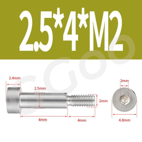 Socket Shoulder Bolts A2 Stainless Steel Socket Allen Key M3 M4 M5 M6 M8 M10 - Picture 6 of 125
