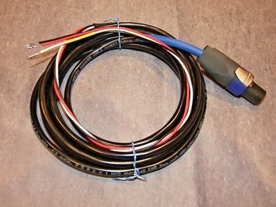 speakon to bare wire