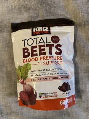 #ad #ad Force Factor Total Beets Blood Pressure Support Beet Root Supplement Soft Chews $33.95