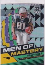 Panini NFL 2024 Mosaic No. MM-17 Randy Moss Men of Mastery Silver Prizm