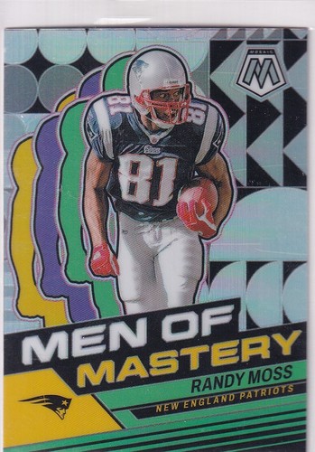 Panini NFL 2024 Mosaic No. MM-17 Randy Moss Men of Mastery Silver Prizm - Bild 1 von 2