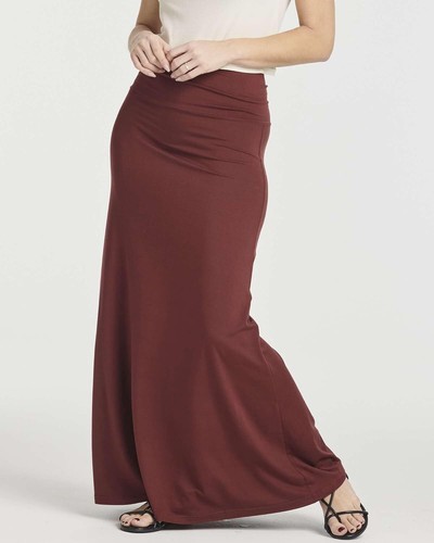 3 Pack: Women's Ultra-Soft Flowy Maxi High Waisted Long Skirts Summer Skirt - Picture 2 of 61