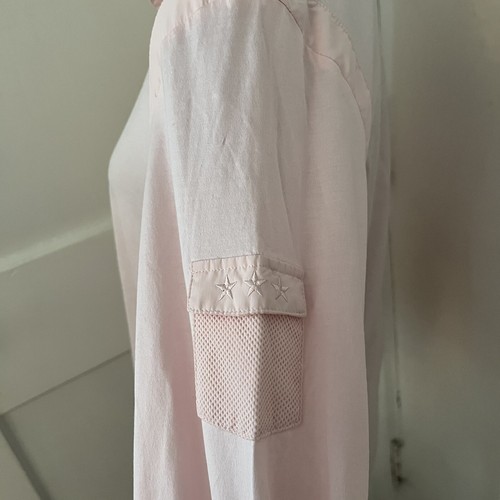 EUC San Soleil Womens Size Large Long Sleeve Golf Polo Cotton Pink - Picture 4 of 11