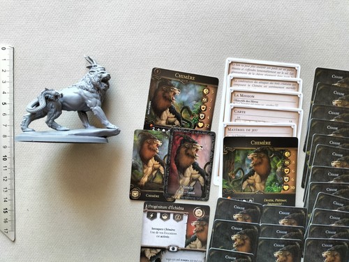 CHIMERE MAGISTER MINIATURE+CARTE FRANCAIS/NOVA AETAS RENAISSANCE G228 - Picture 1 of 4