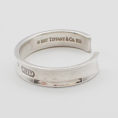 【TIFFANY&Co.】レア TRINITY BRACELET SILVER AUTHENTIC TIFFANY & CO TAG STERLING SILVER 7. 3/4 BRACELET