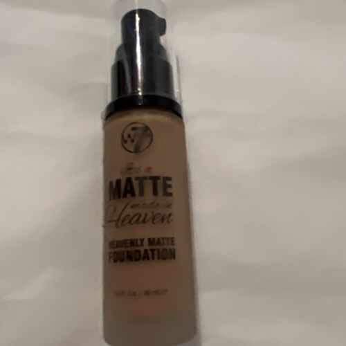 W7 Matte Made In Heaven Foundation 30ml Shade - Early Tan New - Picture 2 of 24