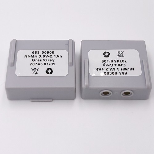 2Pcs NI-MH 68300900 3.6V-2.1Ah  683 00900 Battery for HETRONIC Remote Control - Picture 7 of 7