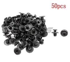 50X 9mm 3Retainer Clips Fasteners Bumper Fender Hood Splash Shield for Honda 