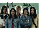 URIAH HEEP 8x10 Photo MICK BOX Paul Newton Ian Clark Easy Livin Autograph SIGNED