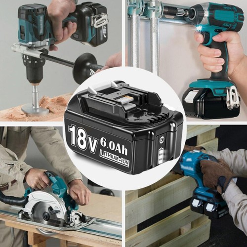 For Makita 18V 8.0Ah Battery Lithium-Ion BL1830 BL1850 BL1860 BL1840 Tool 2Pack - Picture 9 of 24