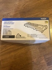 Brother TN660 High Yield Toner Cartridge, NEW Open Box