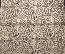  1 Pottery Barn Reilley Embroidered Pillow Cover - Flax - 22x22" - SAMPLE - NEW