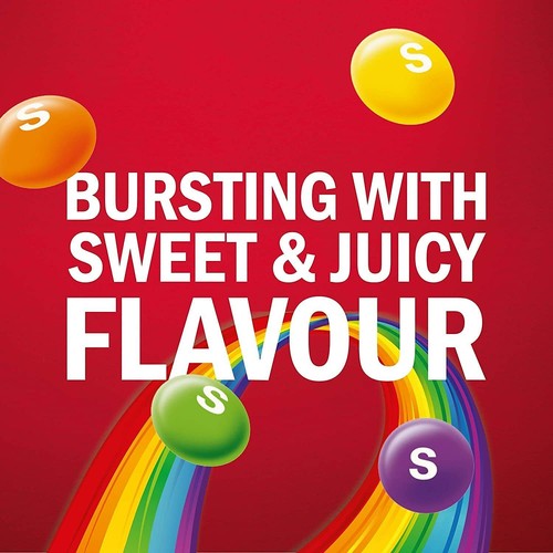Skittles Sweets Juicy Fruity Chewy Flavour Fruit Kids Candy Party Bag Pack 1kg - Picture 4 of 4