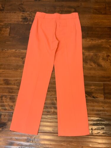 A.L.C. Coral Pink Straight Leg Dress Pants NWT $495 Size 0 - Picture 3 of 3
