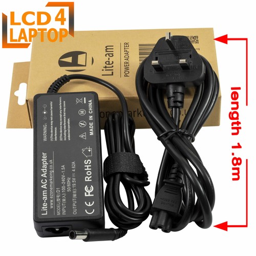 Cargador adaptador de corriente alterna 65 W/90 W para Dell Vostro V13 V130 V131 A840 A860 NF642 - Imagen 5 de 6