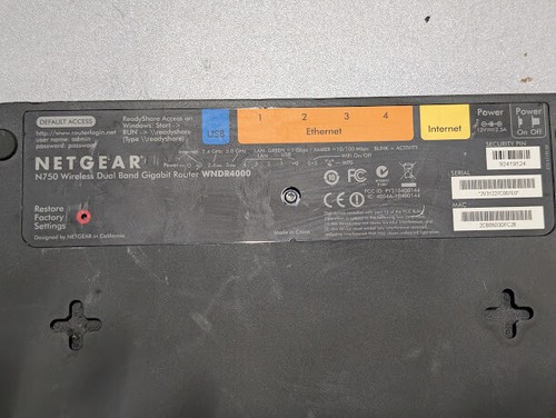 Netgear N750 WNDR4000 Wireless Router - Used, No Accessories - Picture 7 of 10