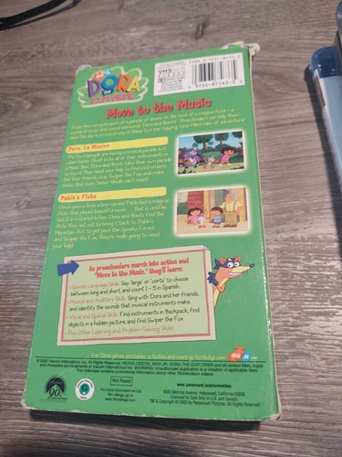 Dora the Explorer - Move to the Music [VHS] - Picture 2 of 2