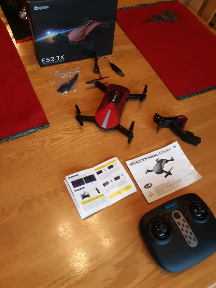 E52-TX Pocket Drone & Mini Drones - Image 3 of 4