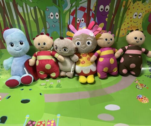 In The Night Garden Toys Plush Bundle Full Set X6 Teddy’s Inc Tombliboos RRP £80