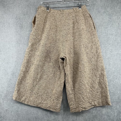 Pantalones cortos de lana ORVIS de pierna recta frontal plana talla 10 100 % lana - Imagen 10 de 11
