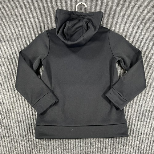 Under Armour Hoodie Sweatshirt Youth Small Black Long Sleeve Loose Fit Casual - Picture 10 of 10