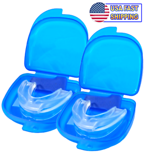 2PCS-Stop-Snoring-Mouthpiece-Guard-Anti-Snore-Sleep-Bruxism-Apnea-Teeth-Grinding
